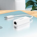 تحويلة USB Type-C الى بشبكة إيثرنت سلكية شبكة تصل إلى 100 ميجابت Hoco UA22