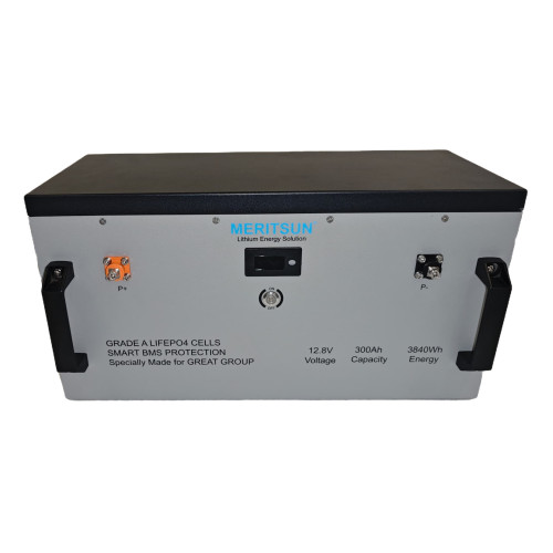 بطارية ليثيوم MERITSUN LFP300-12.8 12V 300A
