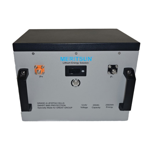 بطارية ليثيوم MERITSUN LFP200-12.8 12V 200A