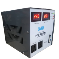 مثبت ومنظم اوتوماتيكي للتيار الكهربائي SVC-3000VA