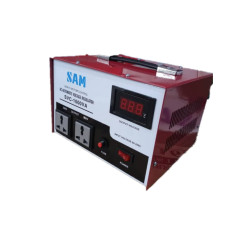 مثبت ومنظم SAM اوتوماتيكي للكهرباء 220V/110V  SAM SVC-500VA الى 10000VA