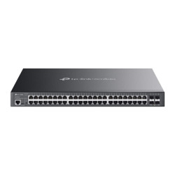 سويتش 48بورت جيجا  management منجمينت لاير2 Layer بي او إي poe مع 4 بورت ابلينك فيبر   TL-SG3452XMPP من TP-Link