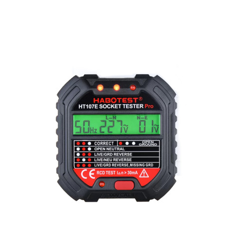 جهاز كشف وفحص تسرب التيار Habotest HT107E