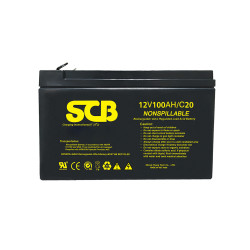 بطاريات 12V/100A SCB