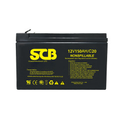 بطاريات 12V/150A SCB