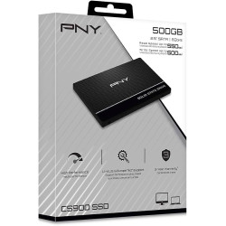 هارد PNY CS900 500GB 3D NAND 2.5" SATA III