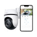 كاميرا مراقبة خارجية ذكية ملون 360 درجة 2K Tapo C520WS V2 من تي بي لينك