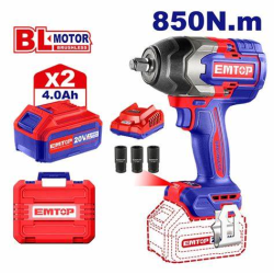 مفتاح صدمات كهربائي لاسلكي 1/2" 20 فولت - EMTOP ECIWL2050
