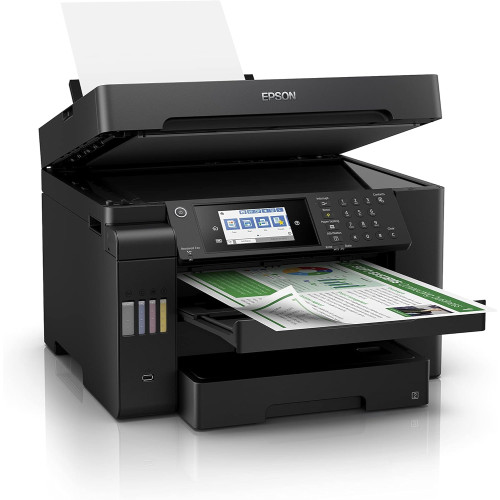 طابعة متعددة الوظائف EPSON L15150 InkTank – طباعة A3 ملونة، سكانر، تصوير، فاكس