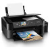 طابعة EPSON L850 InkTank – طابعة صور متعددة الوظائف ملونة بنظام أحبار قابل لإعادة التعبئة