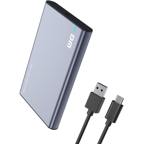 كيس هارد خارجي DM HD002 – بمنفذ USB 3.0 Type-C لحجم 2.5 إنش