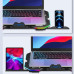 Dazzle Mute Super Cyclone F12 RGB – قاعدة مبرد لابتوب بـ 6 مراوح وإضاءة RGB