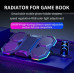 Dazzle Mute Super Cyclone F12 RGB – قاعدة مبرد لابتوب بـ 6 مراوح وإضاءة RGB