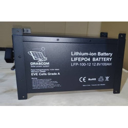 بطارية ليثيوم أوراسكوم LiFePO4 – 12.8V (100Ah / 200Ah / 300Ah) – دورة عميقة، 6000 دورة، ضمان 5 سنوات