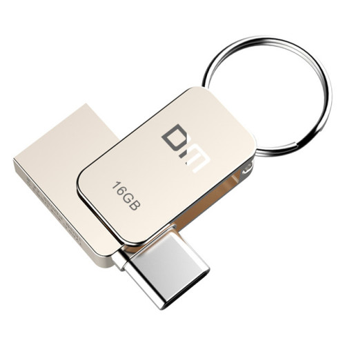 DM PD059 USB Flash Drive – فلاش معدني بواجهة USB 3.0 و Type-C​