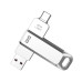 DM PD168 USB Flash Drive – فلاش معدني بواجهة USB 3.1 وType-C