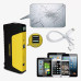خازن تشغيل السيارة TM15 (جمب ستارتر) - باور بانك 16800mAh ومضخة هواء 12V