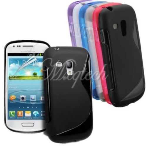 جراب TPU S-Line لسامسونج Galaxy S3 Mini i8190 جراب TPU S-Line لسامسونج Galaxy S3 Mini i8190