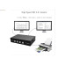 وحدة مشاركة USB 2.0 يدوية 4×1 للطابعة والسكانر وحدة مشاركة USB 2.0 يدوية 4×1 للطابعة والسكانر