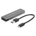غلاف SSD M.2 NVMe/NGFF 2 in 1 USB 3 خارجي غلاف SSD M.2 NVMe/NGFF 2 in 1 USB 3 خارجي