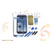 زجاج شاشة أمامي أزرق لسامسونج Galaxy S3 i9300 مع عدة تركيب