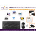 طقم لوحة مفاتيح وماوس لاسلكي GKM-901 بتردد 2.4GHz