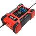 شاحن بطارية ذكي FOXSUR بسبع مراحل 12V 12A / 24V 6A شاحن بطارية ذكي FOXSUR بسبع مراحل 12V 12A / 24V 6A