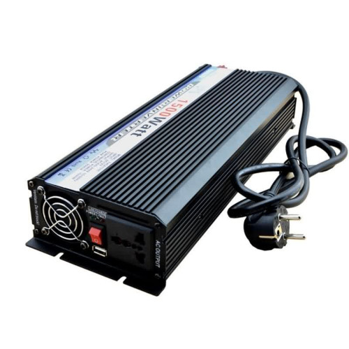 انفرتر Hanfong THCA1500 بقدرة 1500W مع شاحن بطارية 15A انفرتر Hanfong THCA1500 بقدرة 1500W مع شاحن بطارية 15A
