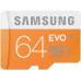 ذاكرة Samsung EVO microSDXC سعة 64GB