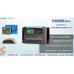 منظم شحن شمسي Raggie 760SL بتيار 60A منظم شحن شمسي Raggie 760SL بتيار 60A