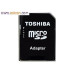 بطاقة ذاكرة Toshiba Exceria microSD سعة 16GB Class 10 UHS-I