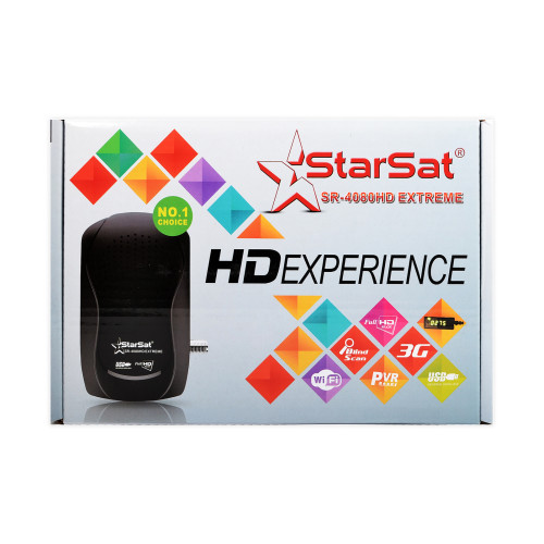 رسيفر StarSat SR-4080HD Extreme عالي الدقة