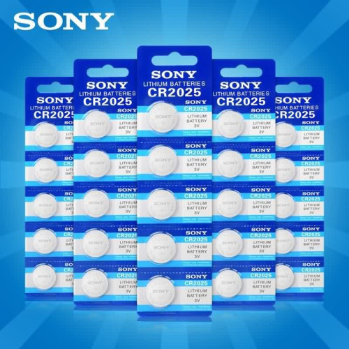 بطاريات Sony CR2025 ليثيوم 3V بطاريات Sony CR2025 ليثيوم 3V