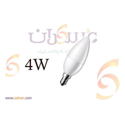 لمبة MASH LED Candle 220V بقدرة 4W قاعدة E27 لمبة MASH LED Candle 220V بقدرة 4W قاعدة E27