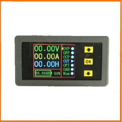 شاشة لاسلكية MHF120100P لمراقبة البطاريات والفولت والأمبير شاشة لاسلكية MHF120100P لمراقبة البطاريات والفولت والأمبير