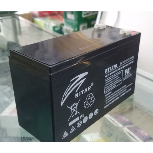 بطارية RITAR RT1270 12V 7Ah ليد أسيد قابلة للشحن
