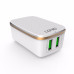 شاحن كهرباء LDNIO A2204 منفذين USB 2.4A مع كابل