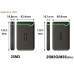 هارد خارجي Transcend StoreJet 25M3 سعة 1TB USB 3.1