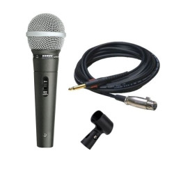  ميكروفون اهوجا سلكي اسود - AUD-98XLR