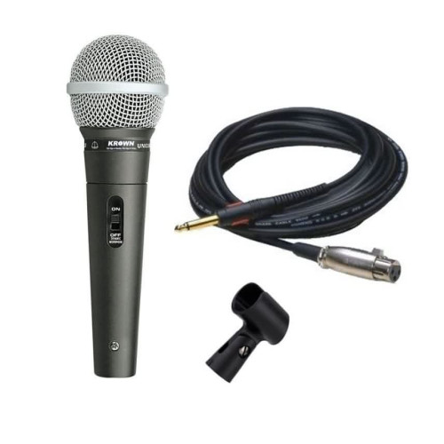 مايكروفون AHUJA AUD-98XLR سلكي ديناميكي