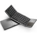 لوحة مفاتيح Bluetooth قابلة للطي والشحن مع Touchpad لوحة مفاتيح Bluetooth قابلة للطي والشحن مع Touchpad