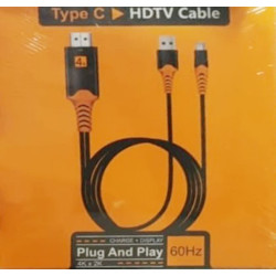 وصلة USB Type-C إلى HDTV Cable وصلة USB Type-C إلى HDTV Cable