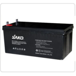 بطارية SAKO Lead Acid سعة 200Ah للطاقة الشمسية والـ UPS