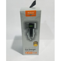 شاحن سيارة BEMASS C308 منفذين USB Auto-ID 3.6A شاحن سيارة BEMASS C308 منفذين USB Auto-ID 3.6A