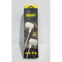 سماعات اذن STEREO EARPHONE HEADSET K59 .