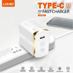 شاحن LDNIO A1302Q Type-C PD سريع بمنفذ واحد