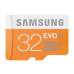 ذاكرة Samsung EVO microSDHC بسعة 32GB مع محول SD