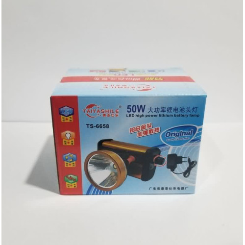 كشاف رأس قابل للشحن TS-6658 بقوة 50W كشاف رأس قابل للشحن TS-6658 بقوة 50W