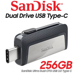 فلاش SanDisk Ultra Dual Drive USB Type-C سعة 256GB