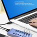 موزع USB 3.0 Hub بسبعة منافذ مع مفاتيح تشغيل وشحن سريع موزع USB 3.0 Hub بسبعة منافذ مع مفاتيح تشغيل وشحن سريع